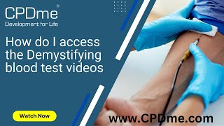 How do I access the Demystifying Blood Tests Videos [upl. by Shaylynn646]