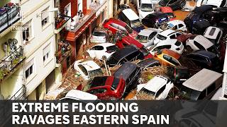 Valencia At least 95 killed as flash floods ravage Spain [upl. by Kristoforo]