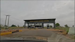 United Nigeria Embraer E145 flight from Chinua Achebe Airport Umueri Anambra to Nnamdi Azikiwe Abuja [upl. by Lika]