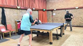 Martin vs Ike  Shorne B vs Meopham B  Gravesend TT League [upl. by Pollitt381]