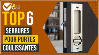 Serrures pour portes coulissantes  Top 6  BonChoix [upl. by Nwadahs932]