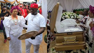 OBI CUBANA MOTHERS BURIAL FULL VIDEO  OBA ANAMBRA STATE [upl. by Lamoree]