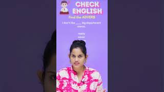 Find the ADVERB  Learn English englishenglishpractice learnenglish [upl. by Virginia]