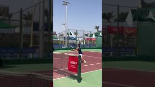 Net Training🎾🇪🇬 tennistime tennisviral теннис tennisshorts tennispractice [upl. by Neeron]