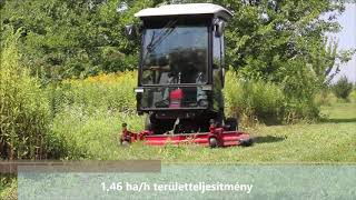 Toro Groundsmaster 3280D ipari forgókéses fűnyíró [upl. by Ziwot]