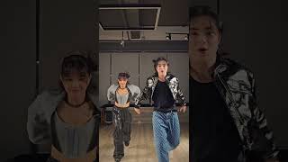 ENHYPEN 엔하이픈 No Doubt dance cover w VXONOfficial C13 ENHYPENOFFICIAL Enhypen kpop shorts [upl. by Ellohcin676]