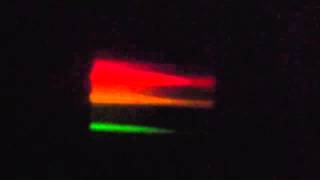 Flame tests for metal cations  with spectroscope [upl. by Weisbrodt925]