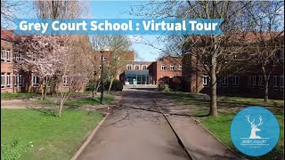 Grey Court School Virtual Open Evening Virtual tour of our grounds departments events and trips [upl. by Koressa]