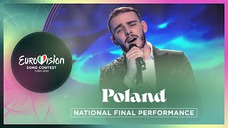 Ochman  River  Poland 🇵🇱  National Final Performance  Eurovision 2022 [upl. by Edialeda]