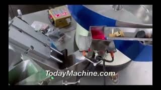 Focus Machinery 2024 hot sell screw counting packing machine bolt counting packing screw pouch packi [upl. by Llerehs]