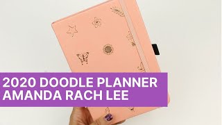 2020 Doodle Planner by Amanda Rach Lee Full Review [upl. by Swinton]