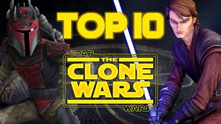 Top 10 Best Star Wars The Clone Wars Episodes [upl. by Rosella]