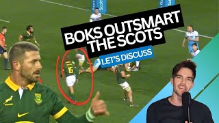 Springboks Continue to Innovate Despite Hiccups  South Africa vs Scotland Review [upl. by Iong]