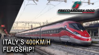 Venice to Rome on Italys 400kmh Frecciarossa 1000 High Speed Train [upl. by Cleveland]