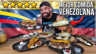 COMIENDO TODO el MENÚ en el MEJOR RESTAURANTE VENEZOLANO de VALENCIA arepas cachapa 🇻🇪 [upl. by Tamera]