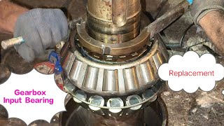 How to Gearbox input shaft bearing replacement process  explanation in Hindi [upl. by Rainie]