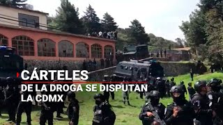 Ya es una triste REALIDAD  Cárteles de la Droga se disputan la CDMX [upl. by Christiano]