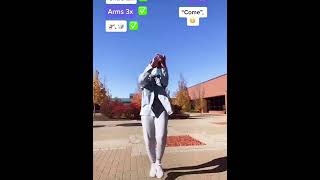 Singing in the shower  Becky G NEW TikTok Dance Tutorial [upl. by Grantham]