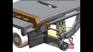 electric sawindustrial 3D model machineworldnet P778 [upl. by Odelia]