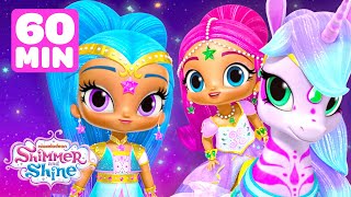 Shimmer and Shines Zahracorn Adventures 🦄 w Leah  1 Hour Compilation  Shimmer and Shine [upl. by Nadeau]