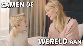 SAMEN DE WERELD AAN  Expeditie Familie Vos  💖  Lucilla amp Fara Bellinga  OFFiCiAL MUSiC ViDEO [upl. by Kevan462]