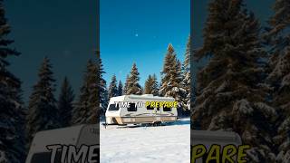 Winterizing a Travel Trailer how to adventure winter cold camping rv shorts info freeze [upl. by Kecaj]