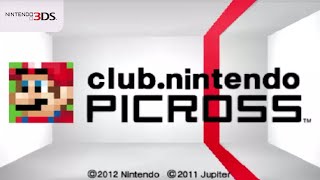 Club Nintendo Picross Nintendo 3DS Gameplay [upl. by Kohl466]