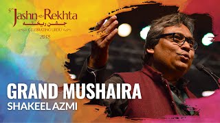 Shakeel Azmi  Grand Mushaira  5th JashneRekhta 2018 [upl. by Lhamaj]