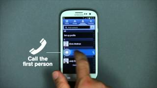 How to use Conference Call with Android  Mobistar [upl. by Eissac]