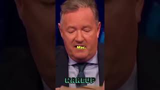 Piers morgan eats a big mac in front of a vegan activist funny piersmorgan [upl. by Yelyac]