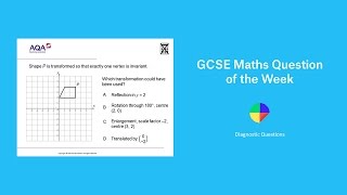 Transformations and Invariance GCSE Maths Question of the Week [upl. by Trask10]