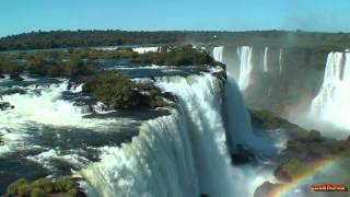 Brazil  Iguassu FallsBrazilian side 3  South America Part 15  Travel Video HD [upl. by Asila]