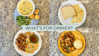 WHAT’S FOR DINNER  EASY amp BUDGET FRIENDLY  REALISTIC WEEKNIGHT MEALS  DINNER INSPIRATION [upl. by Eirrahs]