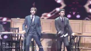 fancam 180211 ElyXion in Taipei D2 EXO  CBX KaChing Baekhyun focus by HYUNEE POINT [upl. by Ferdinana]