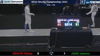 Fencing Day 3 NCAA Champs Stream 3 [upl. by Egiedan]