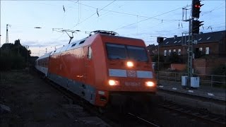 CNL 479 Hamburg  Zürich Blick auf AZ 1499 Einfahrt Lüneburg Abfahrt Freiburg August 2016 [upl. by Kaenel962]