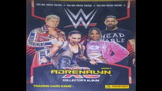 Panini Complete WWE Adrenalyn 2024 card album [upl. by Dulcle918]