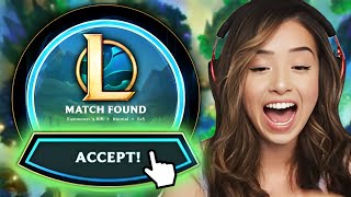 Pokimane plays League of Legends again after 5 years [upl. by Tsui]