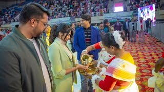 STELLA RAMOLA AND DANI RANCHI HIGHLIGHTS stellaramola couple tamil jesus christian india1m [upl. by Leyameg]