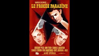 Le Procès Paradine 1947 Gregory Peck [upl. by Aifas]