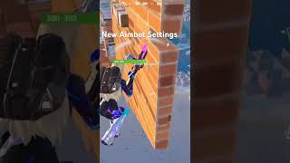 New Fortnite Aimbot Settings fortnite gaming aimbot fnbr fortniteclips viralvideo fnbrclips [upl. by Aliab]