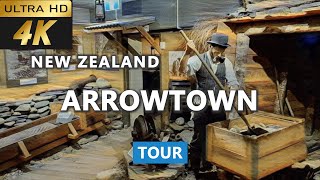 4k Arrowtown New Zealand Tour  Arrowtown  Queenstown  Queenstown attractions [upl. by Tome]