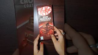 kitkat ♥️😘😋kitkat darkkitkatfood chocolate shorts [upl. by Olympium]