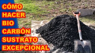 BIOCARBÓN O CARBÓN ACTIVADO CON MICRORGANISMOS DE MONTAÑA 💪💪💪 EXTRAORDINARIO SUSTRATO [upl. by Merl620]