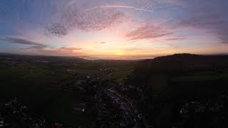 Morecambe bay sunset 121124 with Timelapse at the end [upl. by Melodee988]