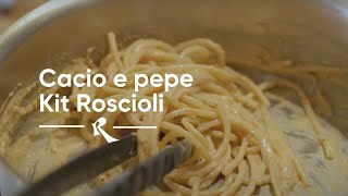 How to make Cacio e Pepe with Roscioli kit  la Ricetta [upl. by Flodnar934]