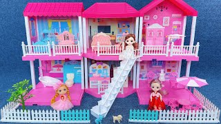 15 Minutes Satisfying with Unboxing Dream Princess Villa Playset，Camping Tent Toys Review  ASMR [upl. by Chrisman]