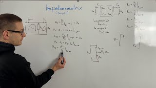 Impedanzmatrix Beispiel  Elektrotechnik [upl. by Allimaj]