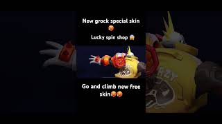 New grock special skin 😱mlbb mobilelegends mlbbshorts mlbbskin viralshorts shorts short [upl. by Pete]