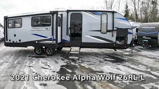 2021 Cherokee Alpha Wolf 26RLL [upl. by Tezzil825]